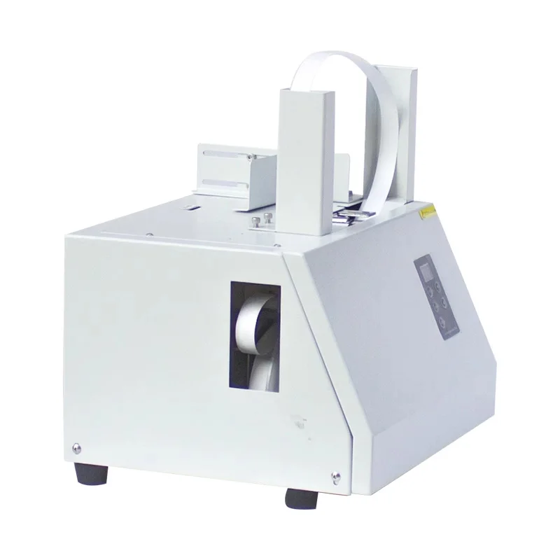 20MM Banknote banding machine Intelligent induction Strapping machine Automatic hot melt Paper tape Bundling machine