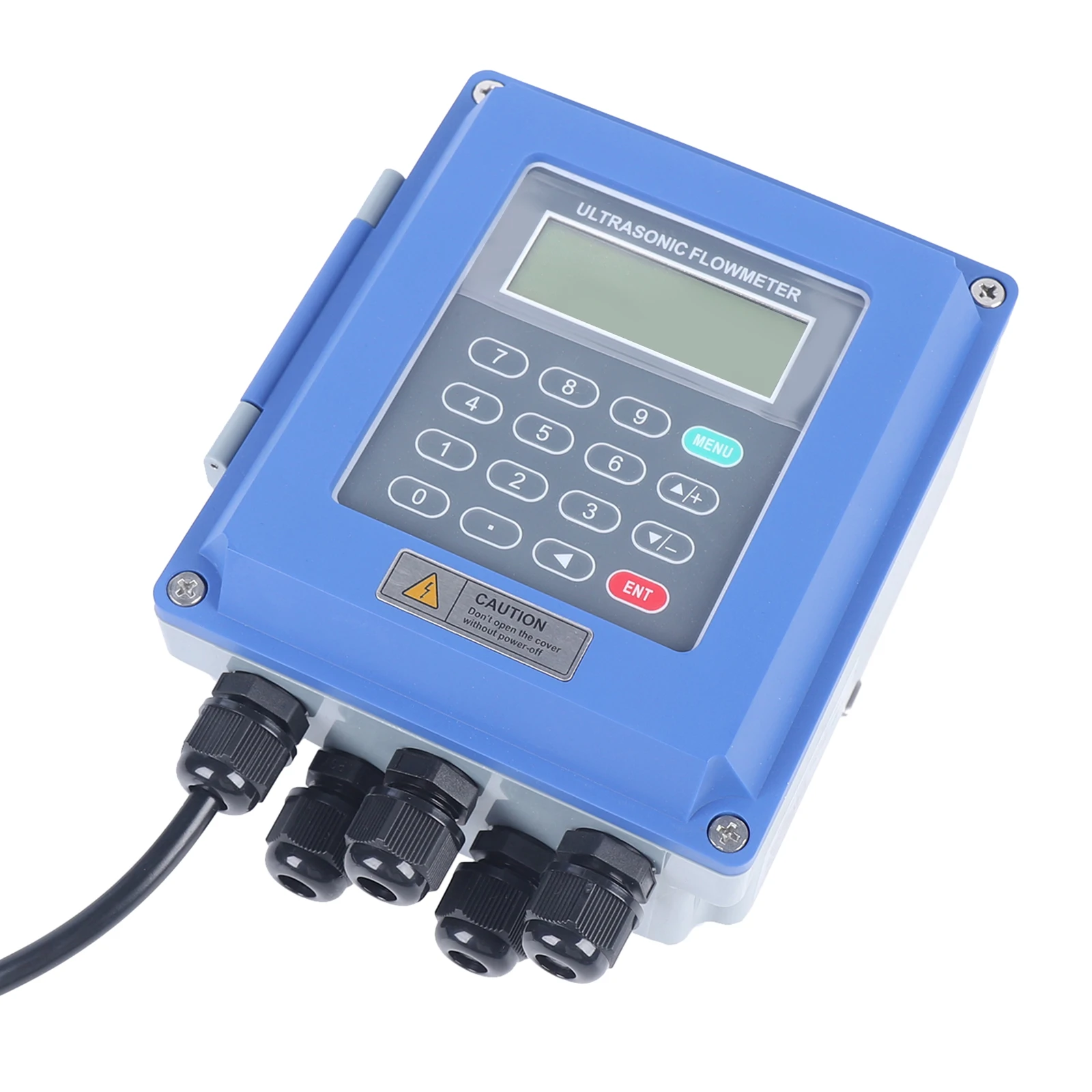 Tuf-2000b Host Ultrasonic Flowmeter Wide Pressure Us Standard Accuracy ±1%, Ts-2 Ultrasonic Transducer, Tm-1 Ultrasonic Transducer, Signal Cable, And 2 Steel Belts Storage Record