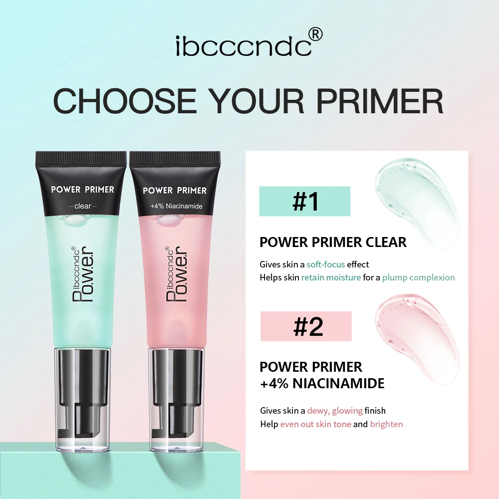 2colors Power Grip Primer Gel Based Hydrating Face Primer For Smoothing Skin Gripping Makeup Invisible Pore Colorless Primes