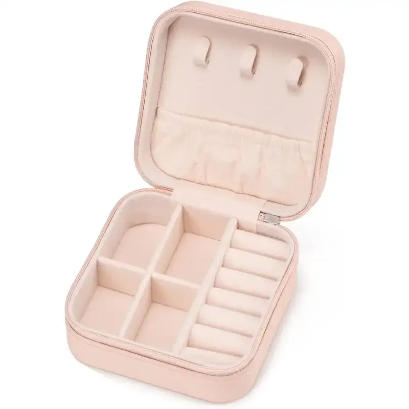 Mini Jewelry Travel Case,Small Jewelry Box,Traveling Jewelry Organizer,Portable Jewellery Storage Holder