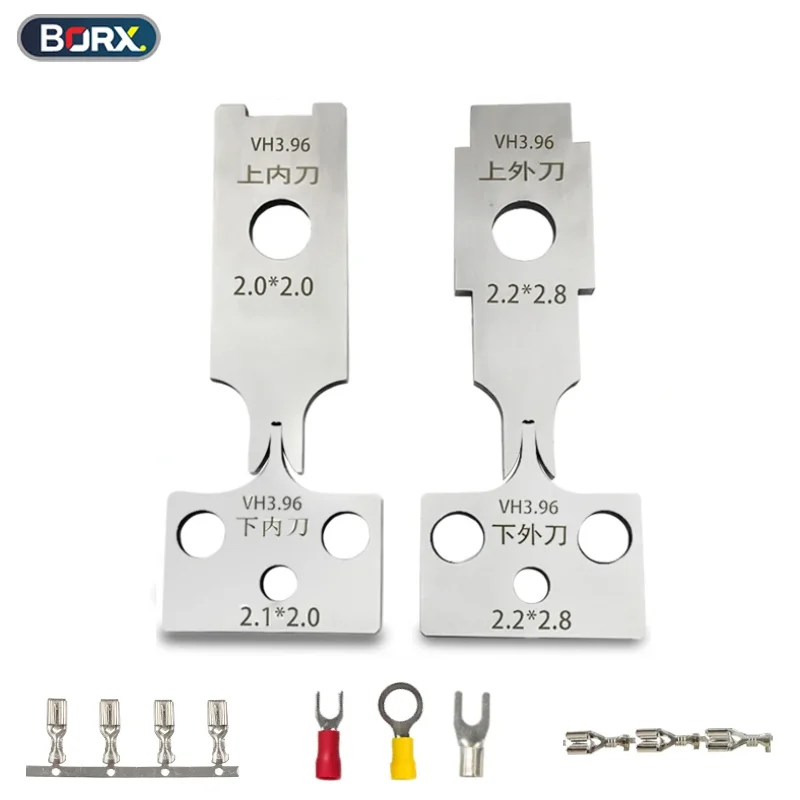 Terminais Borx Otp Crimp Mold Blades Lâmina de Aço para Terminais de Fio Crimp Machine Aplicador Terminal Die Cutter Acessórios