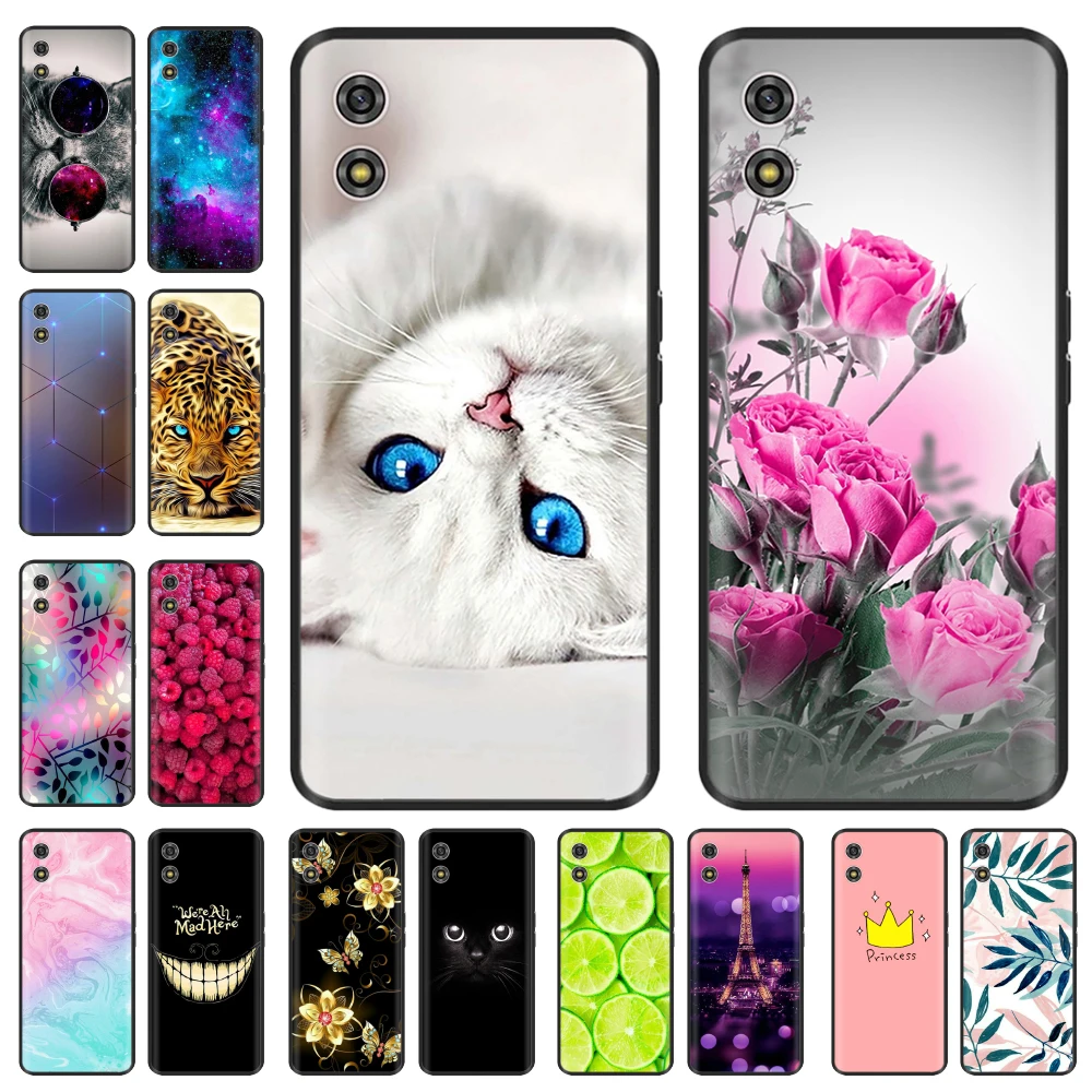 For Xiaomi Qin 3 Ultra Case Flowers Painted Soft Silicone TPU Phone Cover Coques for Duoqin Qin3 Ultra Shockproof Shell Fundas