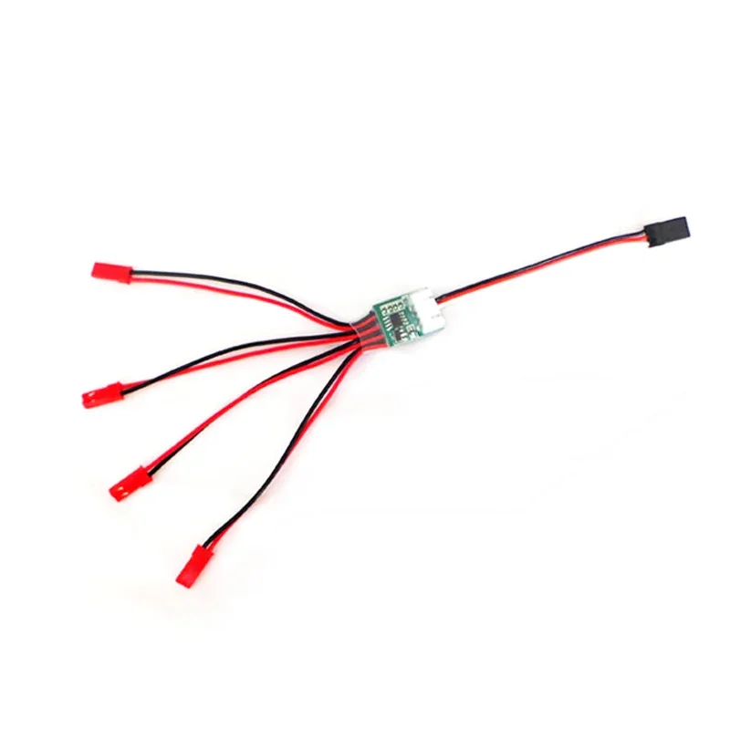 Contrôleur de veilleuse étanche pour drones télécommandés, bande lumineuse LED, avion, véhicule RC, 3s, 4s, 6s, RC