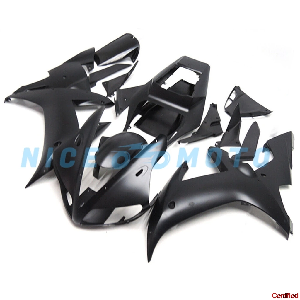 Matte Black Motorcycle Parts Fairing kit For YAMAHA YZF R1 2002 2003 YZF R1 02 03 Cover Change Full Fairings