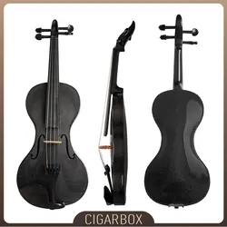 High Grade Pure Carbon Violin Full Size 4/4  Fiber  Gloss Finishing With Power Sound For ist Players