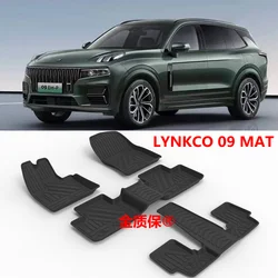 Use for LYNK CO 09 car carpet AllWeather Floor mat LYNKCO 09 trunk mat Full Set Trim to LYNK CO 09 waterproof carpet Lynkco 09