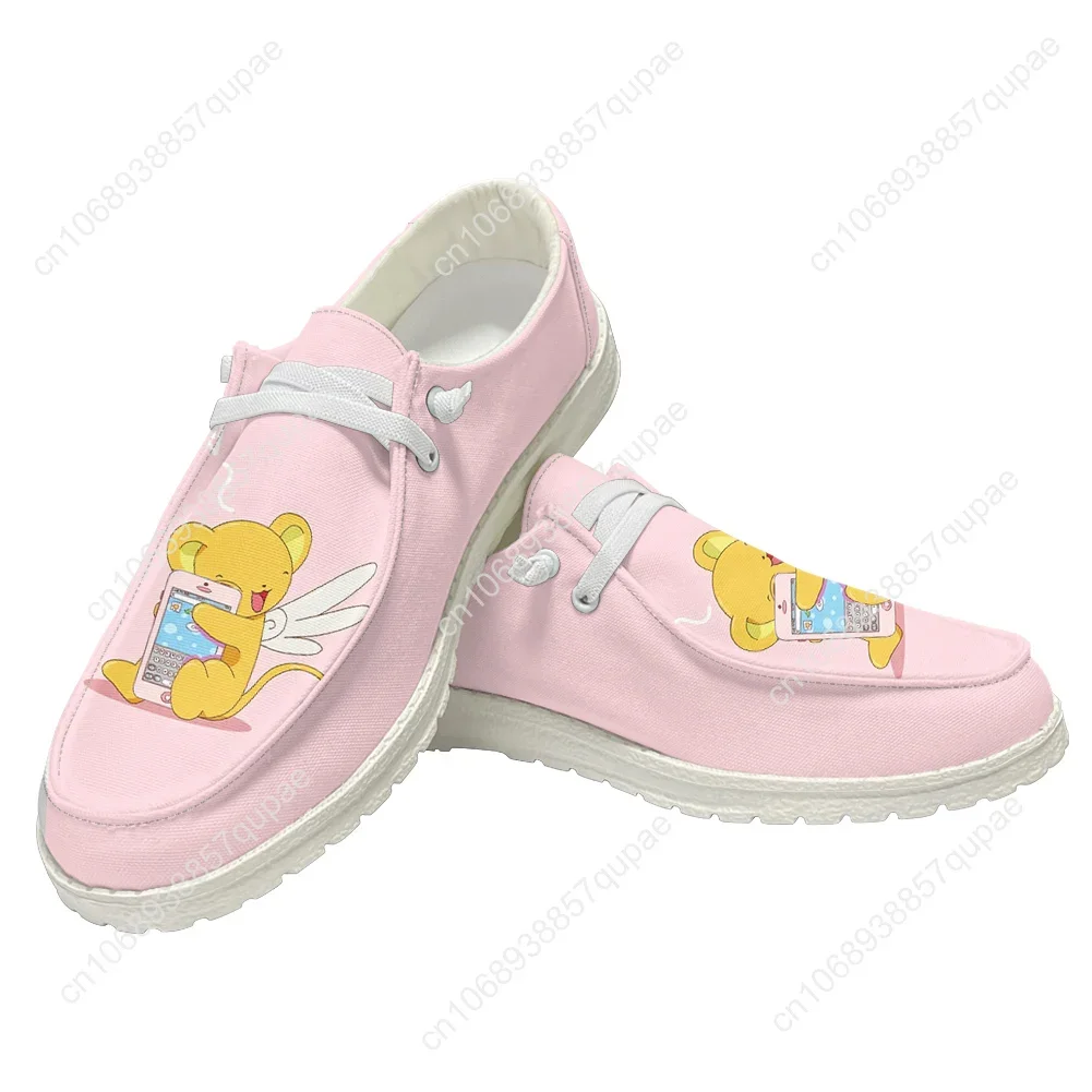 Cardcaptor Sakura Casual Shoes Men Woman Cute Anime Flat Shoe Breathable Indoor Outdoor Lightweight Footwear Couple Custom Made
