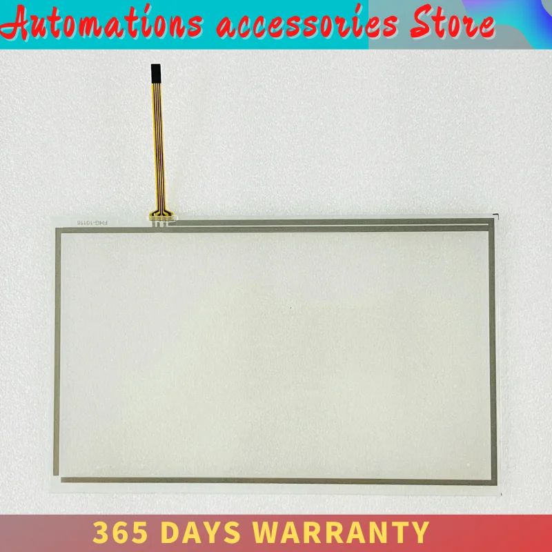 Delta  Touch Screen Panel Glass Digitizer for AMT10806 91-10806-00A DOP-110WS with Front Overlay Film LCD Display