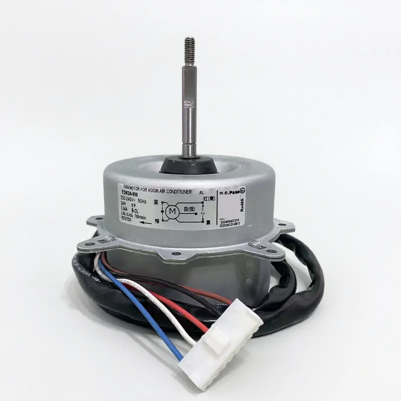 

New For Air Conditioner Indoor Unit DC Fan Motor YDK24-6M 220V-240V 50Hz 24W 780r/min Conditioning Parts
