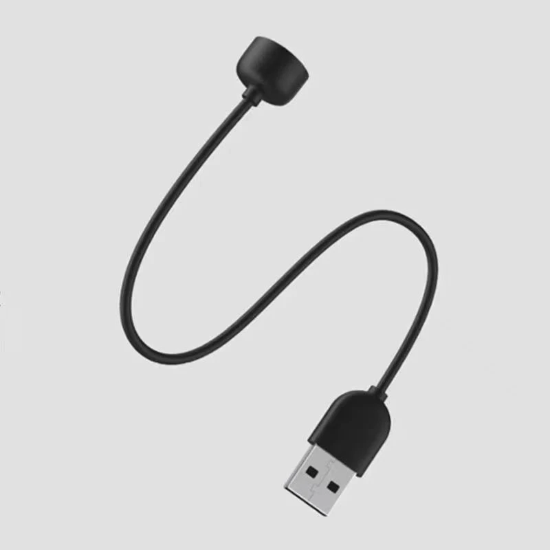 Kabel pengisi daya magnetik untuk Xiaomi Mi Band 5 6 7 NFC pengisian daya pengganti kabel pengisi daya USB untuk Mi Band 5 6 7 pengisi daya gelang pintar