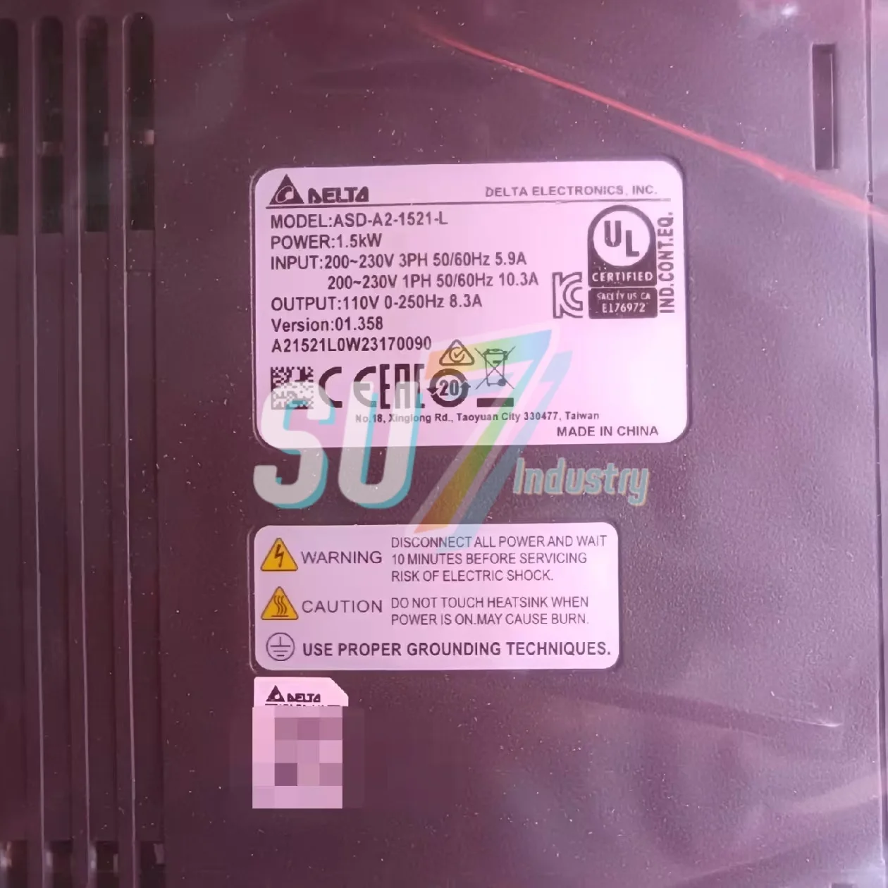 Servo Driver    New original   ASD-A2-1021-L     ASD-A2-1521-L