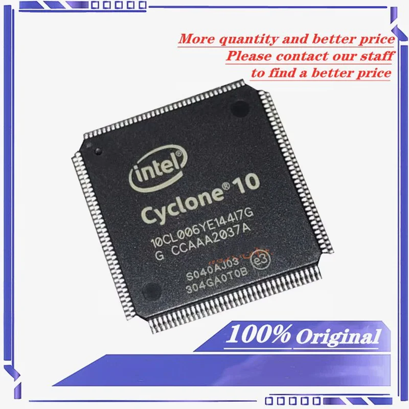 

1PCS/lot 10CL006YE144I7G LQFP-144(20x20) 10CL006YE144I7 New Original Spot Stock