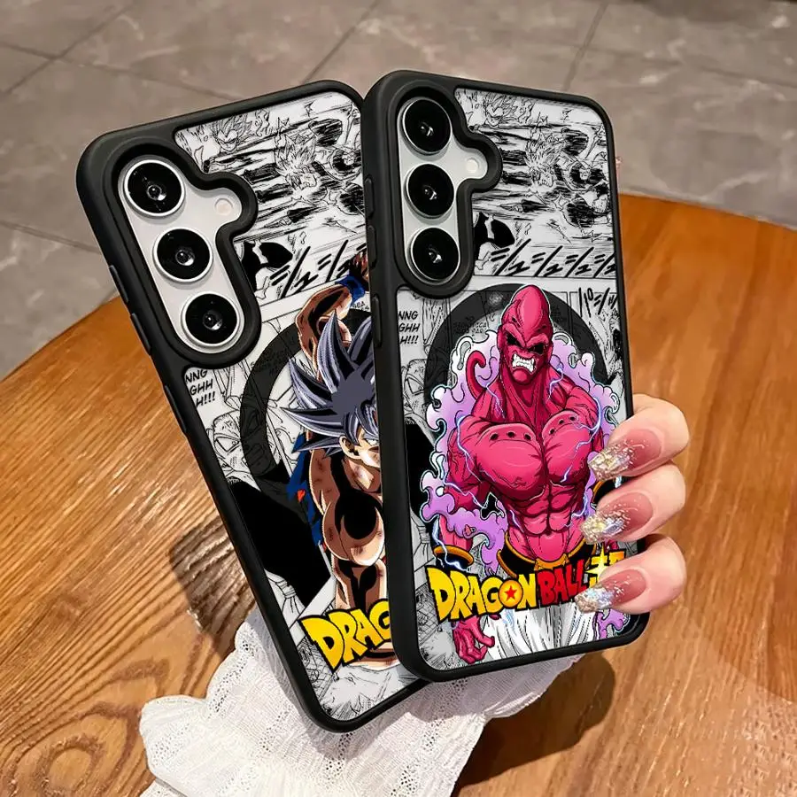 Dragon B-Ball DBZ Magnetic Phone Cover Case for Samsung Galaxy S26 S26+ S25 S25 S23 Ultra S22 S23+ Plus S24+ S24 FE