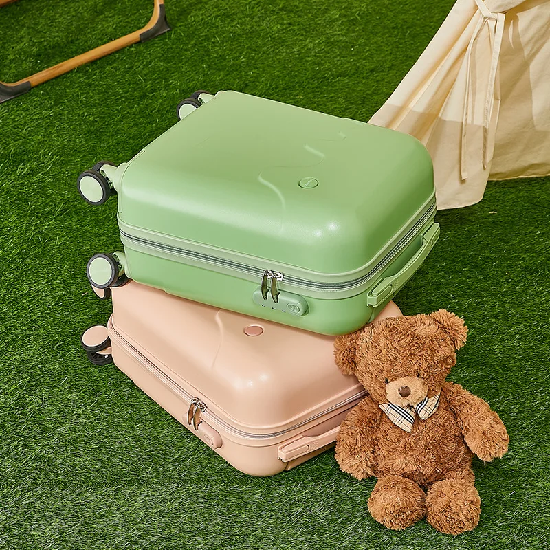 High-value Suitcase Female 16 Inch Small Light Cabin Suitcase, Student Suitcase, Password Trolley Case, Male 18 Inches