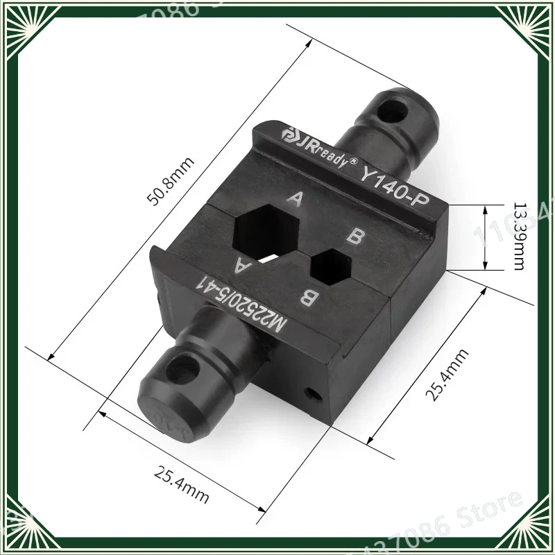 Y140-P American Standard M2 2520/5 - 41 Die Shielding Coaxial Line Crimping Adaptation YJQ-W5