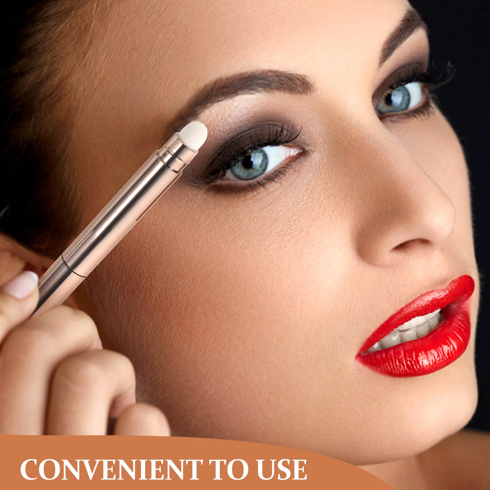 

Makeup Eyeshadow Stick with Dual-Ended Design Glitter Eyeshadow Pencil for Women Girls Eye Brightener Long-Lasting