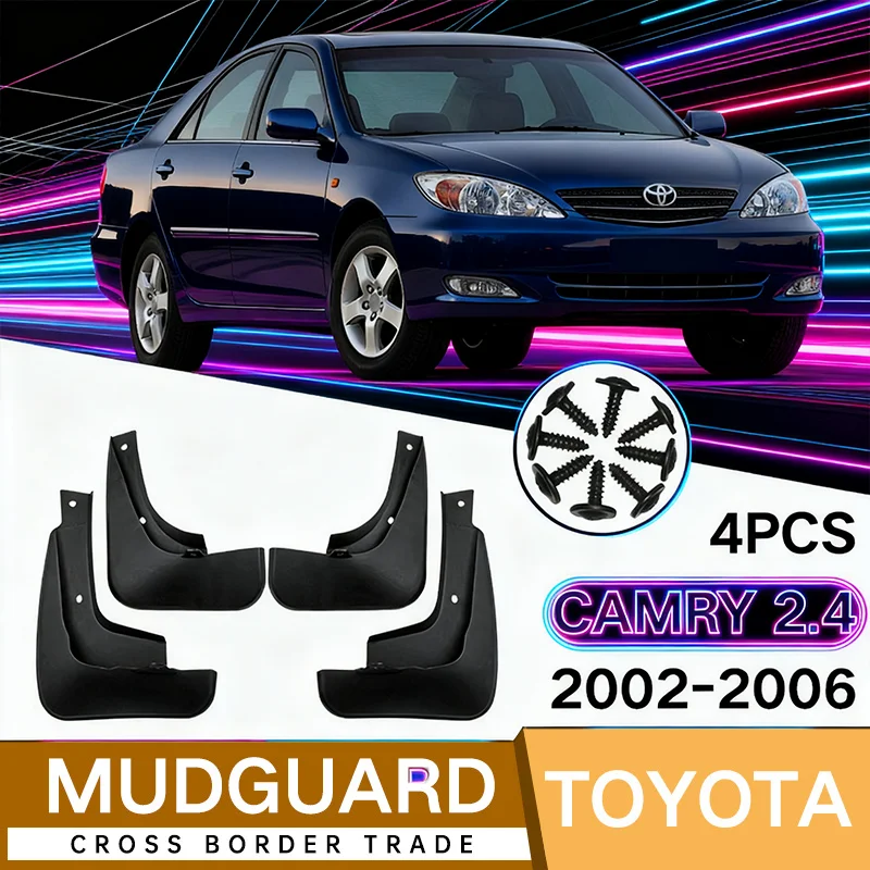 

For Toyota Camry 2.4 2002-2006 2003 2004 2005 car fenders and fenders Front & Rear Anti-Splash car fender