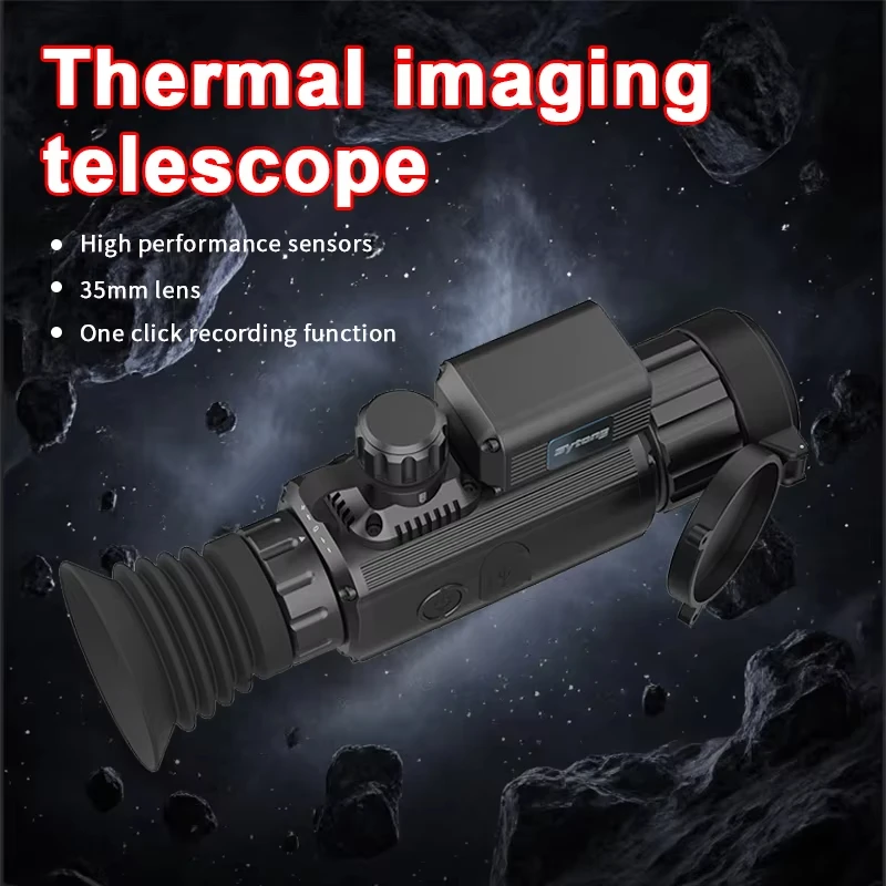 

AM06-35LRF Тепловизор с разрешением 640*512, объектив 35 мм с баллистической расчеткой, подходит для наблюдения за охотой на открытом воздухе