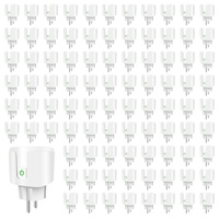 AUBESS EWelink/Tuya WiFi Smart Socket 16/20A EU Smart Plug Power Monitoring Timing Outlet Alexa Google Home Alice Voice Control