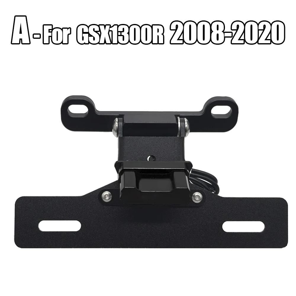 For SUZUKI HAYABUSA GSX1300R 2008-2020 License Plate Holder Rear Tail Tidy Fender Eliminator shield Bracket GSX 1300R 2021-2024 - view 2