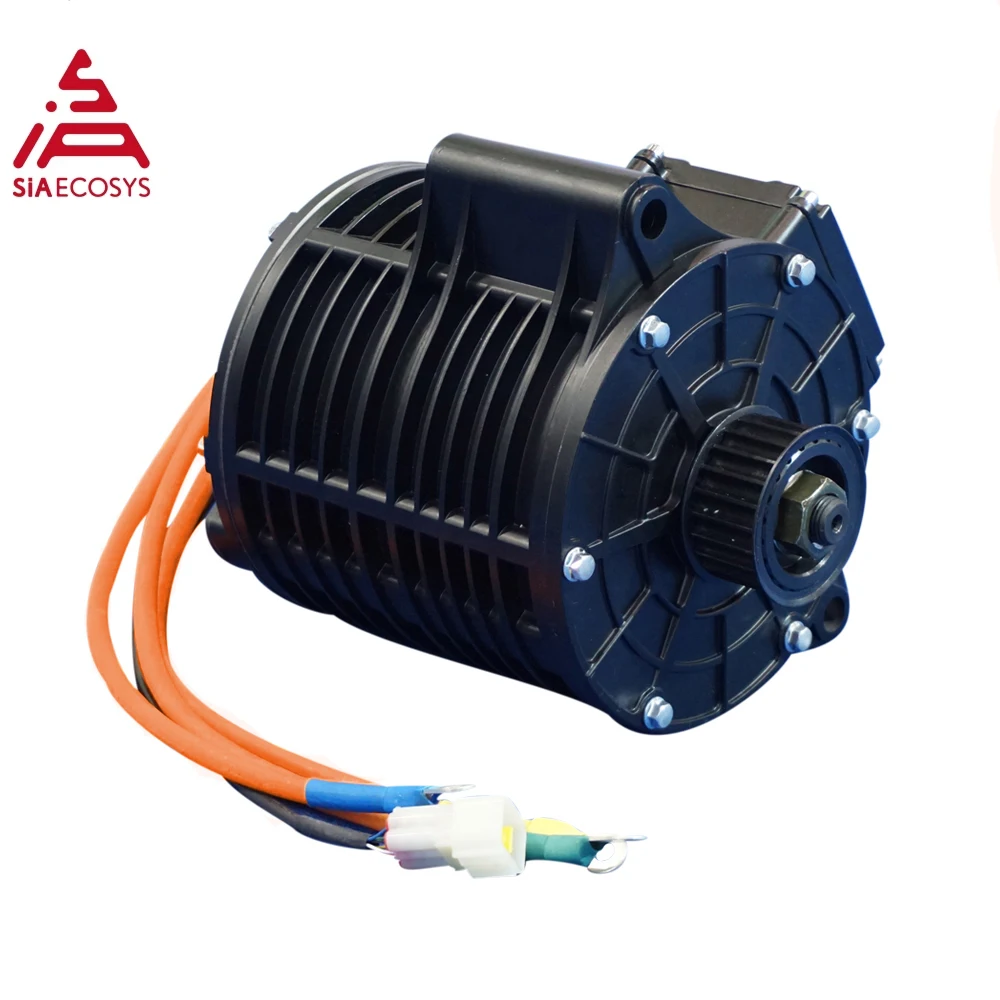 QS Motor 138 3kw 6kw Max motore continuo Mid Drive 72V 100KPH tipo di cinghia V1/V2 E pignone tipo V1/V2 per E-Dirt Bike/E-Scooter