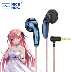 NiceHCK YD30 ABS Shell 3.5mm Microphone Headset 15.4mm Composite Dynamic Earbud Bass Music Sport HIFI Earphone MX500 B70 EB2S