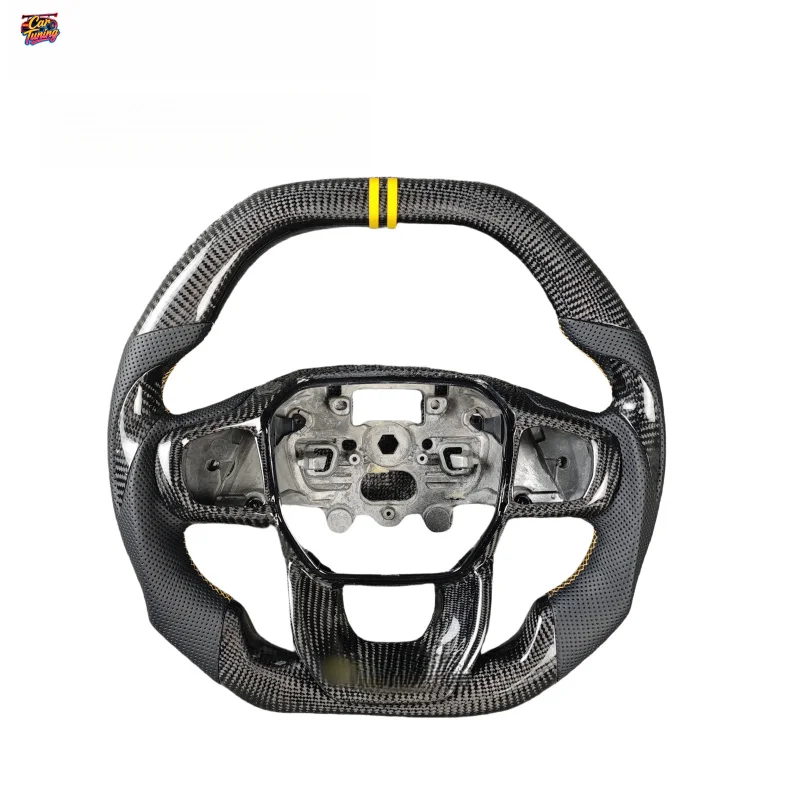 For Ford Trailblazer Rangers Raptors Mount Everest Carbon Fiber Steering Wheel Without Airbag