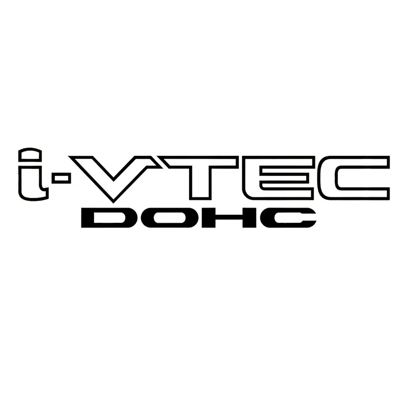 I-vtec Dohc المجسم النفط بقعة Chome الزجاج الأمامي ملصق ل JDM Mugen ملصق مائي سيارة دراجة نارية اكسسوارات شارات الفينيل