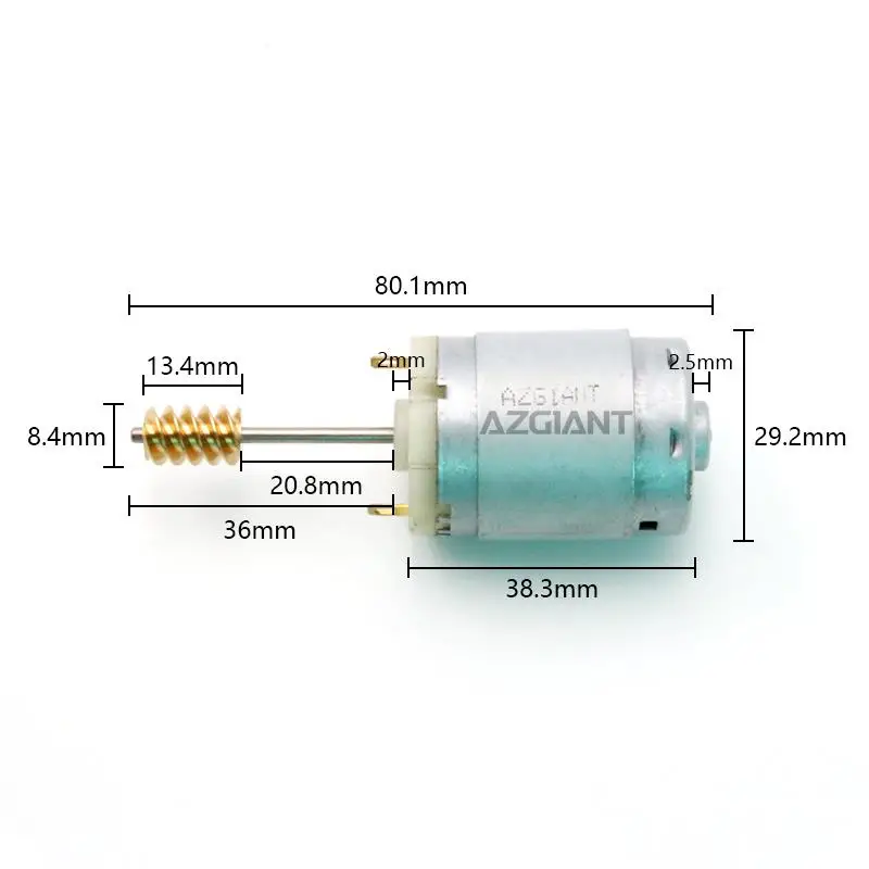 For 2005-2011 Audi A6 C6 4F AZGIANT Car Steering Lock Actuator Inner Motor DC 12V Brand new high-quality replacement parts OEM