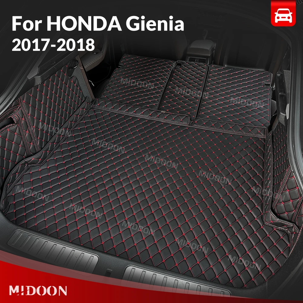 

For HONDA Gienia 2017-2018 Auto Full Coverage Trunk Mat Car Anti-dirty Pad Protective Pad Cargo Liner Interior Accessories