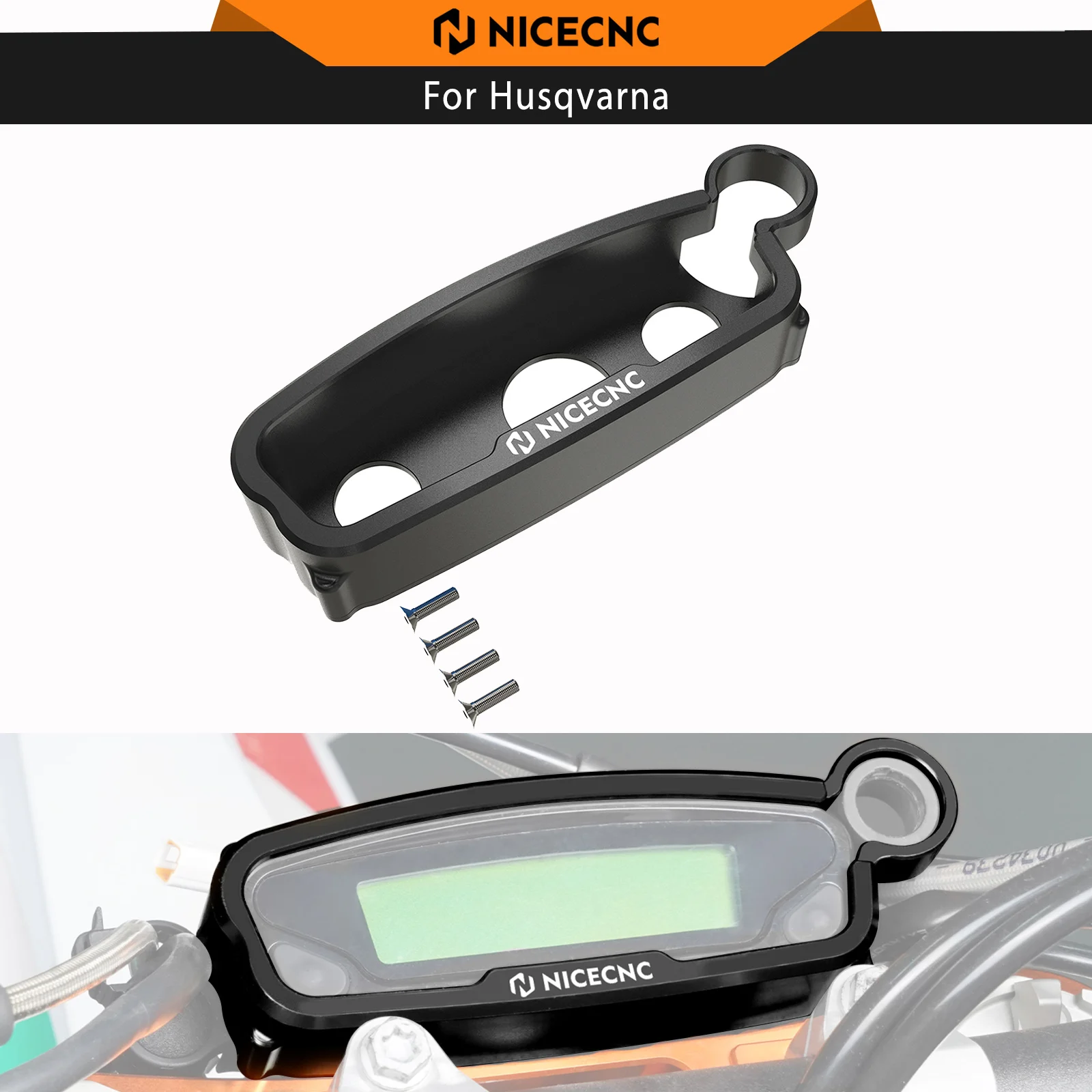 

NICECNC Speedo Protector For Husqvarna TE300 TE250 FE350 FE450 FE501 FE250 2015-2023 TE125 2016-2023 For KTM FREERIDE 350 GASGAS