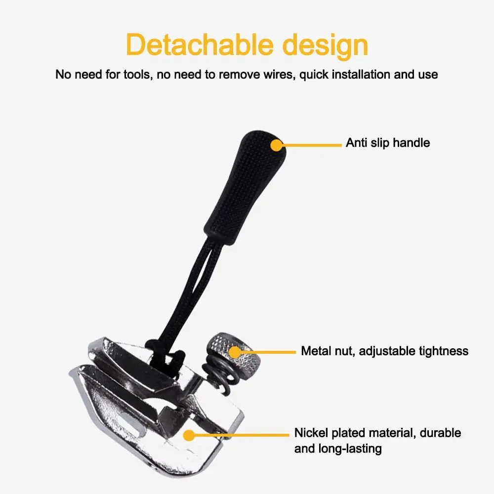 

Universal Zipper Fix Kit 3-Size, Instant Replacement Puller & Slider for Suitcase Backpack Jeans, DIY Sewing Repair Tools Zipper