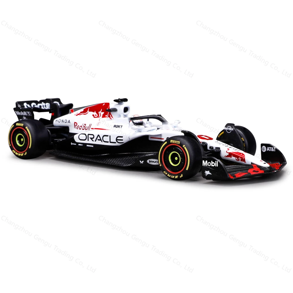 Bburago 1:43 2025 Redbull RB21 F1 Formelauto Druckgussfahrzeuge Sammlermodell Rennspielzeug Acrylbox