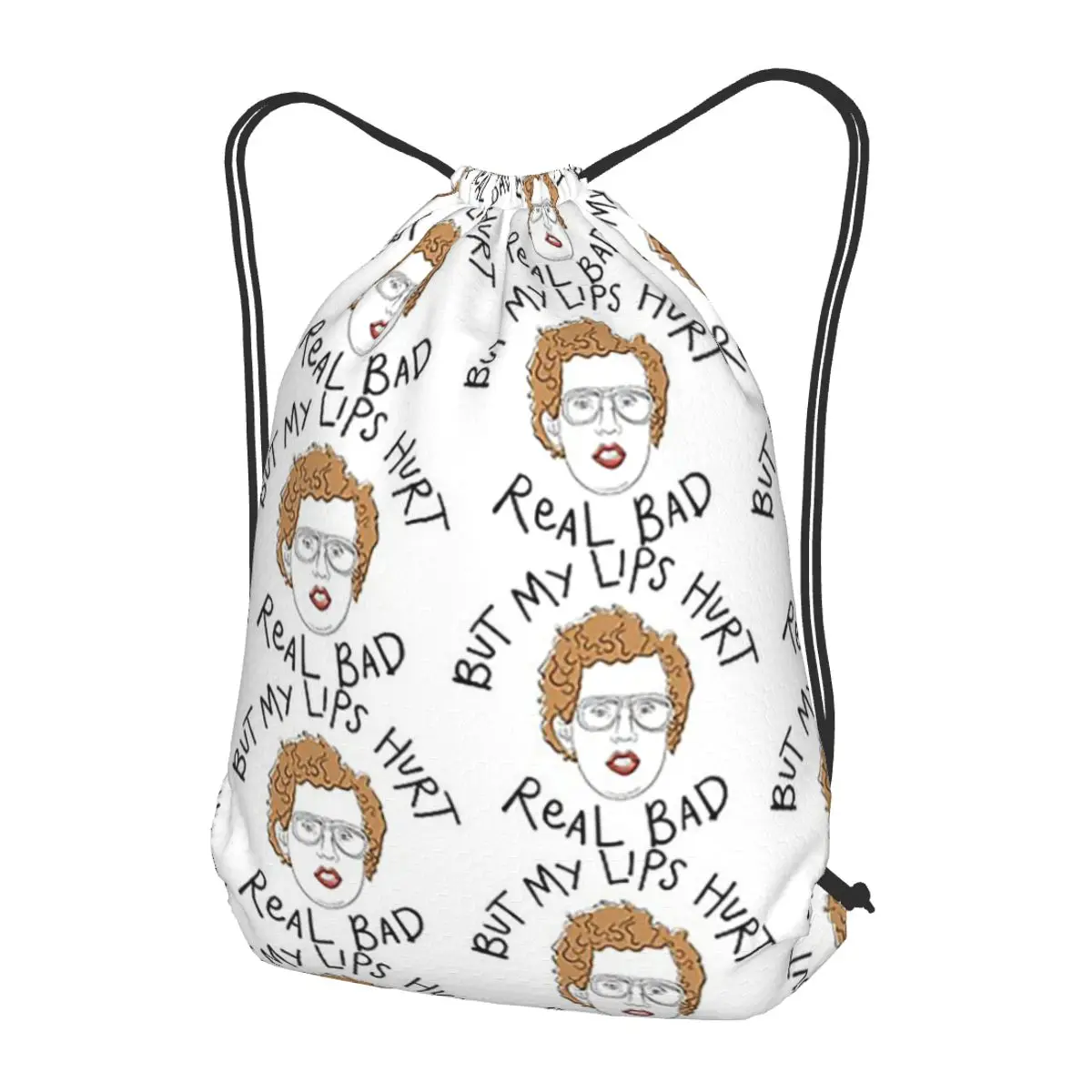 Napoleon Dynamite Backpacks Portable Drawstring Bags Sports Bag Book Bags for Man Woman School