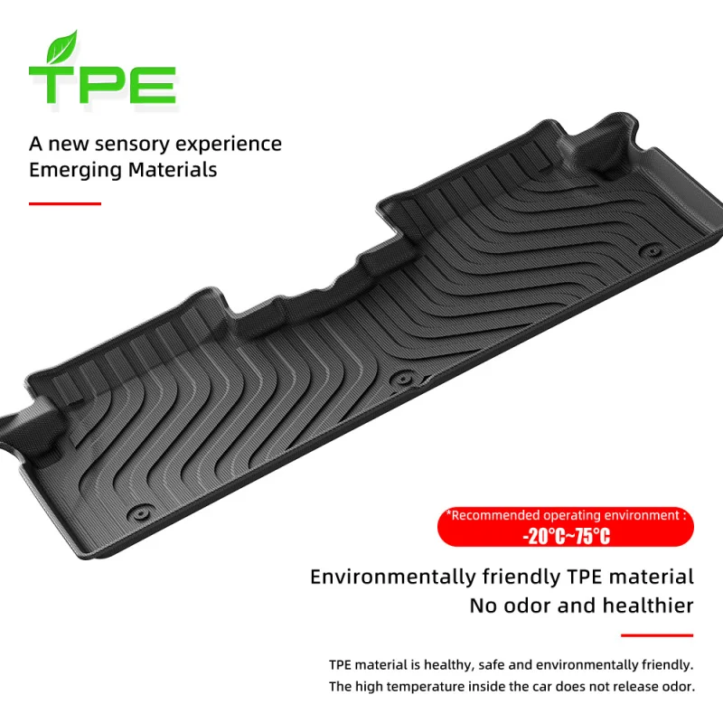 High Quality All Weather Custom 3D TPE Car Floor Mats Waterproof Non-Slip Floor Liners For Dongfeng NAMMI 01 2024