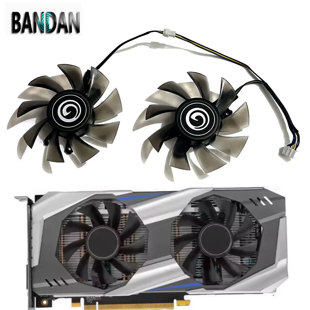 NEW 75MM 4PIN GA82S2H T28015SH GTX1060 GTX960 GPU Durable Cooling Fan For GALAX P106-100 GALAX GTX950 960 1060 1050TI Video Card