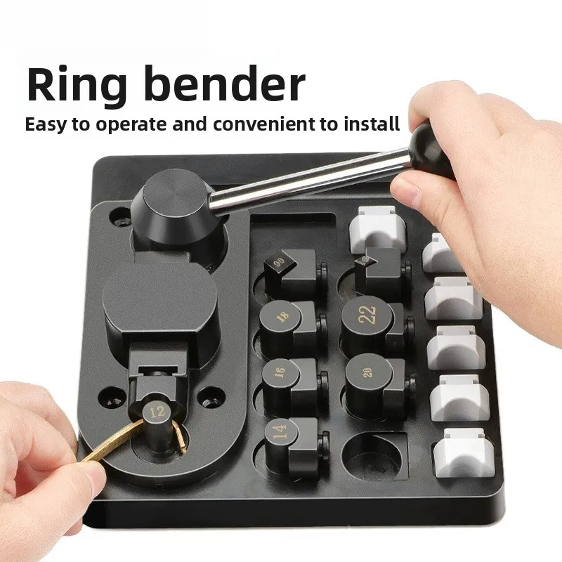 Third-generation Gold and Silver Bar Ring Bending Machine, Bending Machine, Gold, Silver, Copper, and Aluminum Bar Rounding