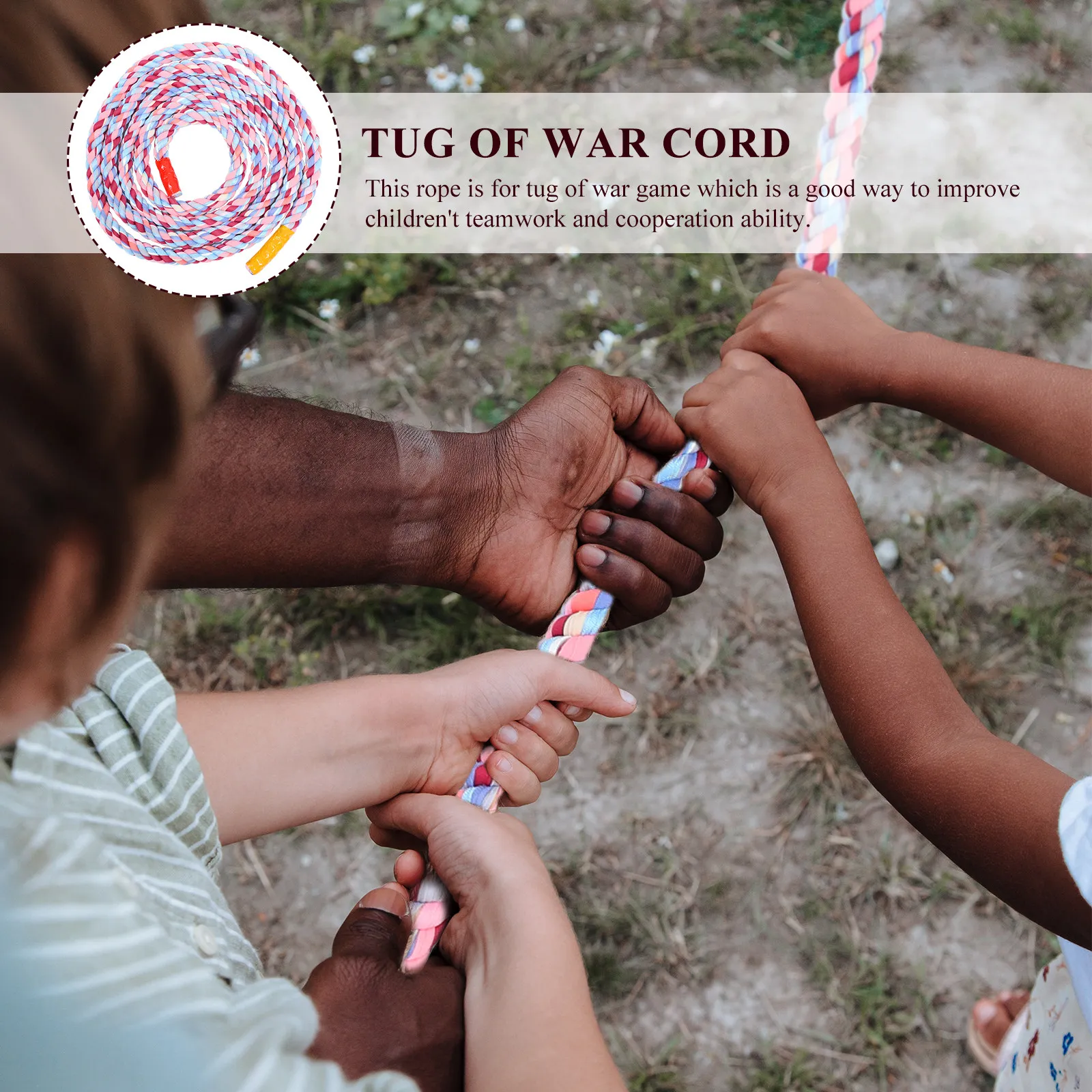 soft-touch-cloth-tug-of-war-rope-promotes-teamwork-cooperation-outdoor-recreation-camp-picnic-beach-games-long-lasting-use