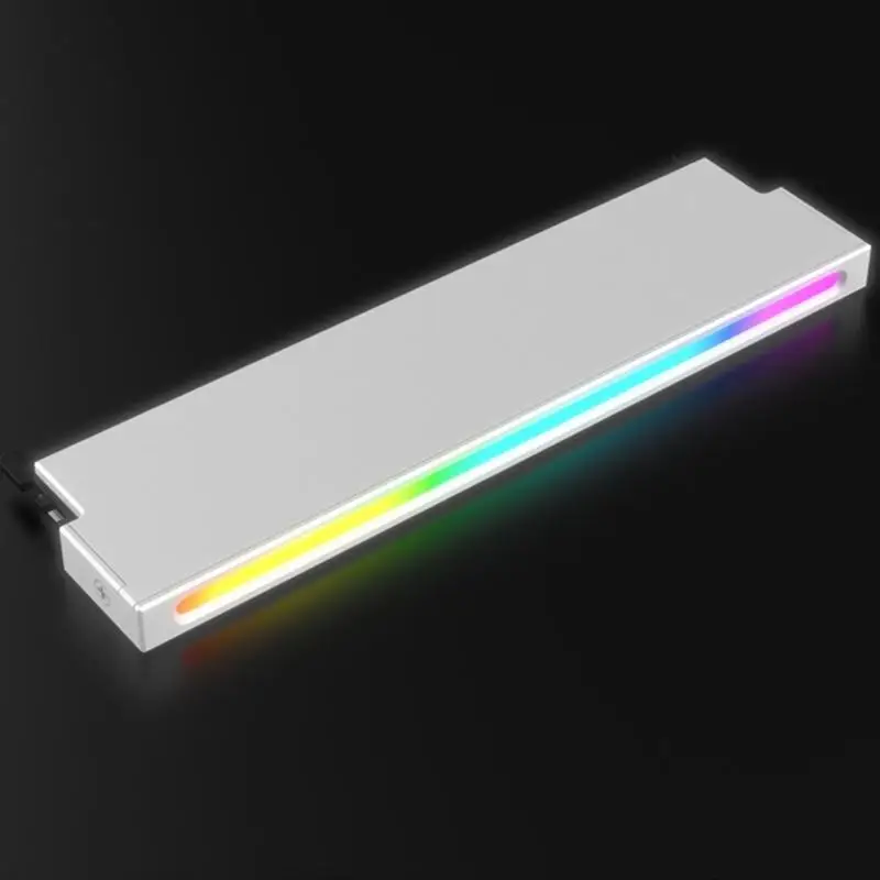 

T5EA ARGB Memory Heatsink Stylish PC Memory Heat Sink Advanced ARGB Illuminations for Efficient Cooling Wide Compatibility