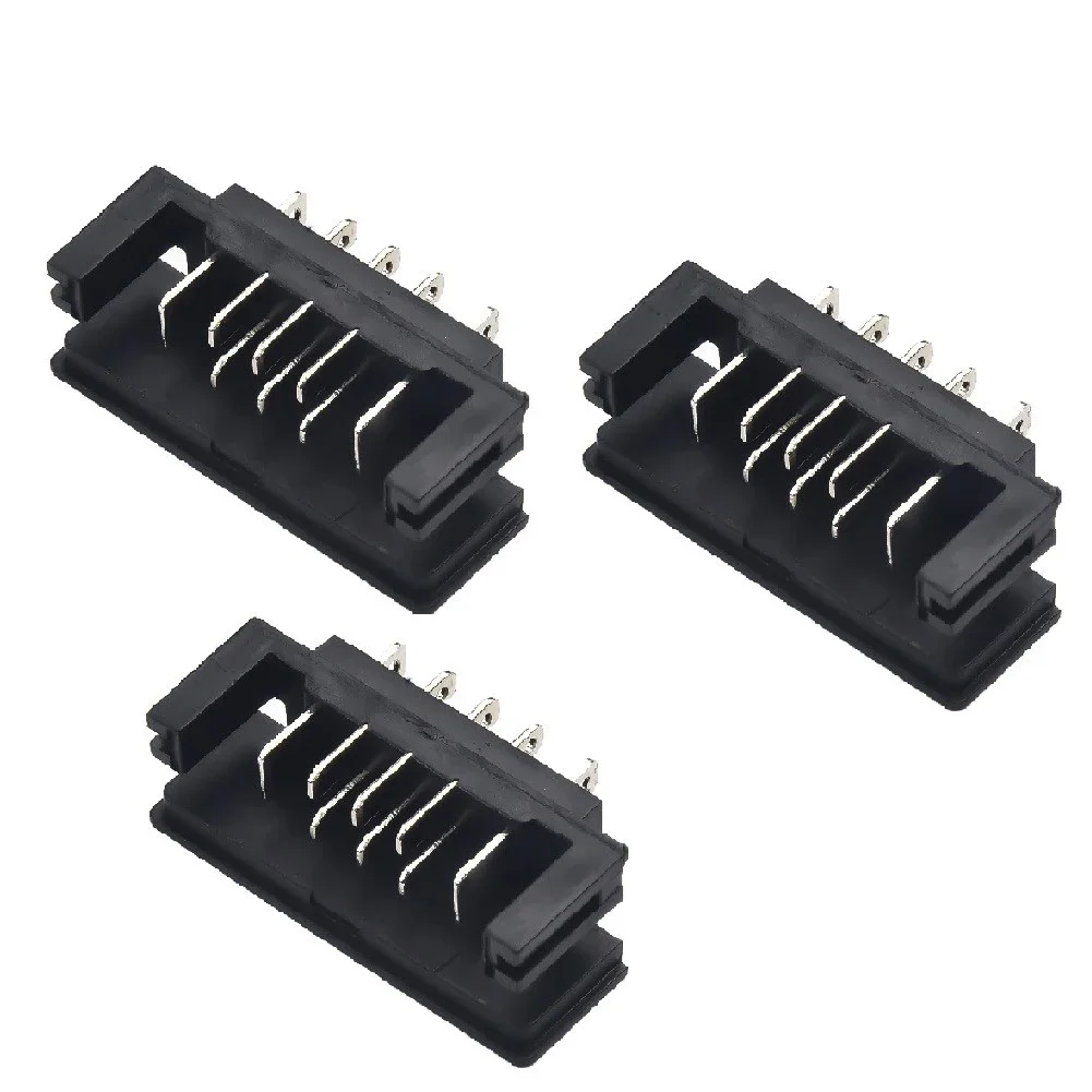

Power Tools Connector Terminal 3pcs For USB Adapter Metal Plastic Silver Black For Battery Repair High Quality