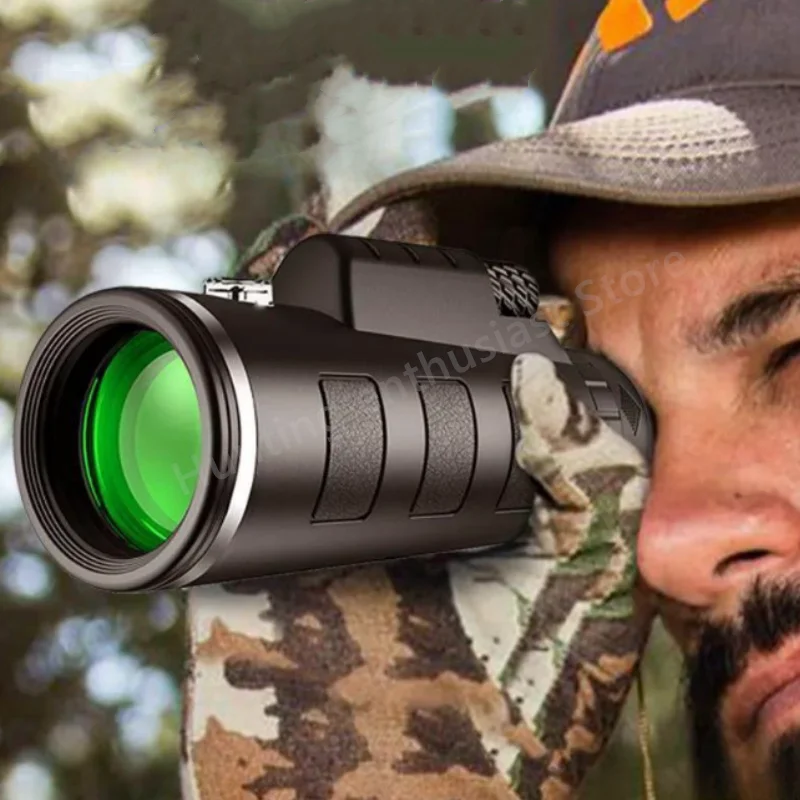 

Single Tube Telescope Mini Waterproof 40X60 High-definition Professional Telescope Single Eye Powerful Night Pocket Zoom Mobile