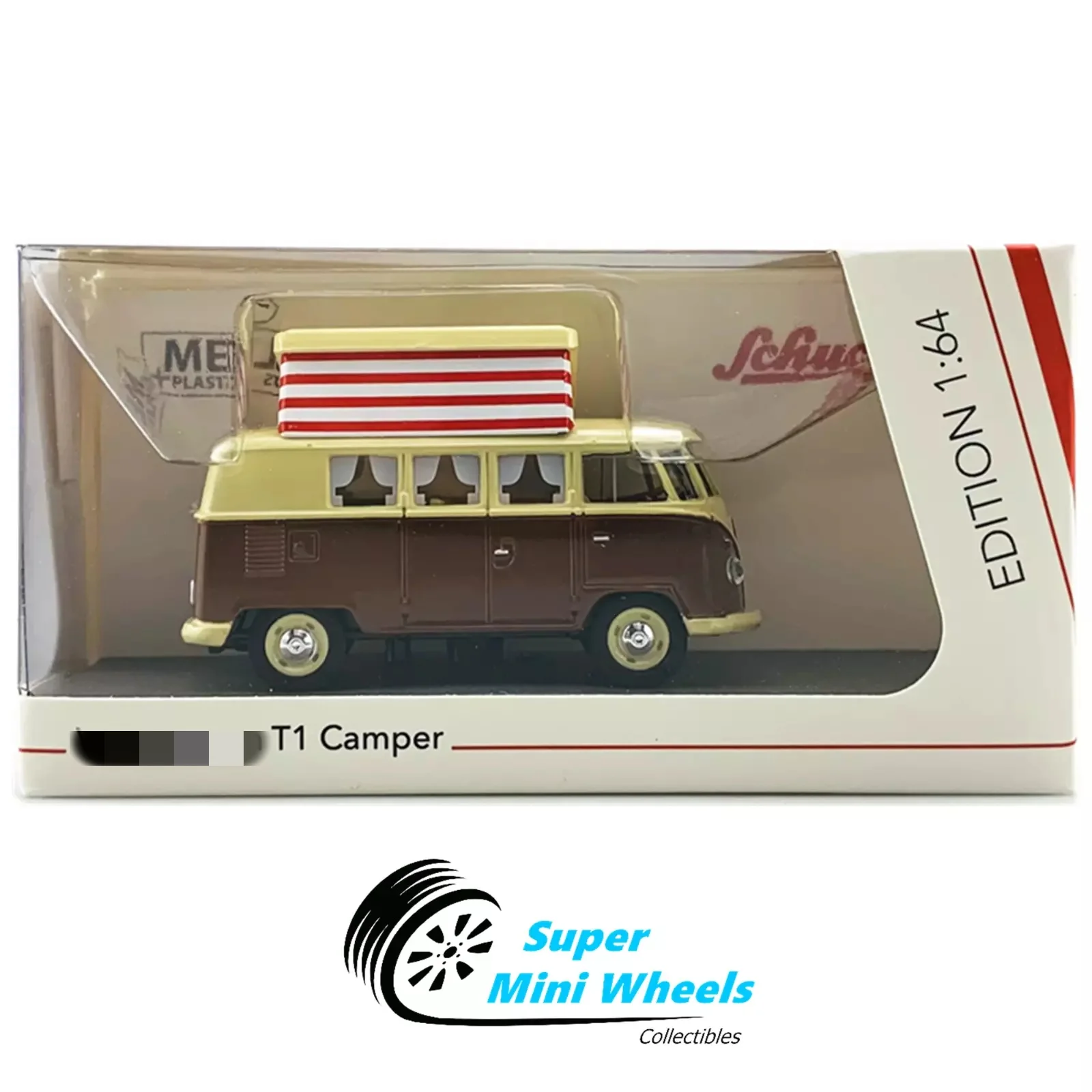 SchDESIGN-Rack Camper, modèle moulé sous pression, marron, 1:64