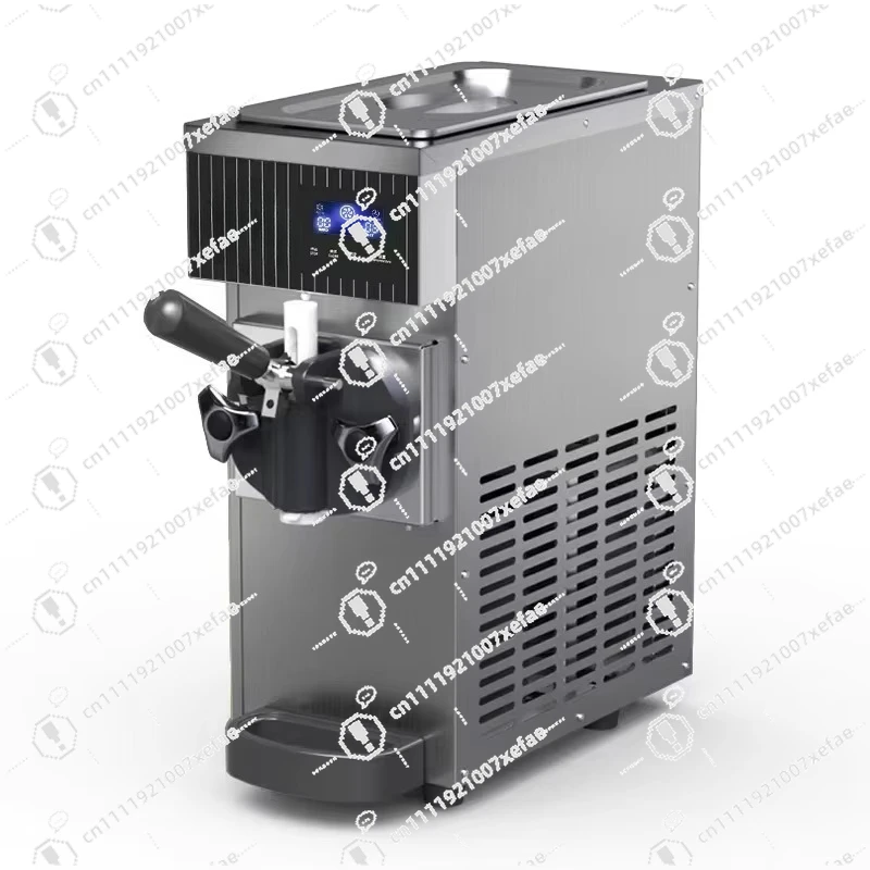Automatic Single Head Ice Cream Machine Mini Commercial Soft Ice Cream Maker