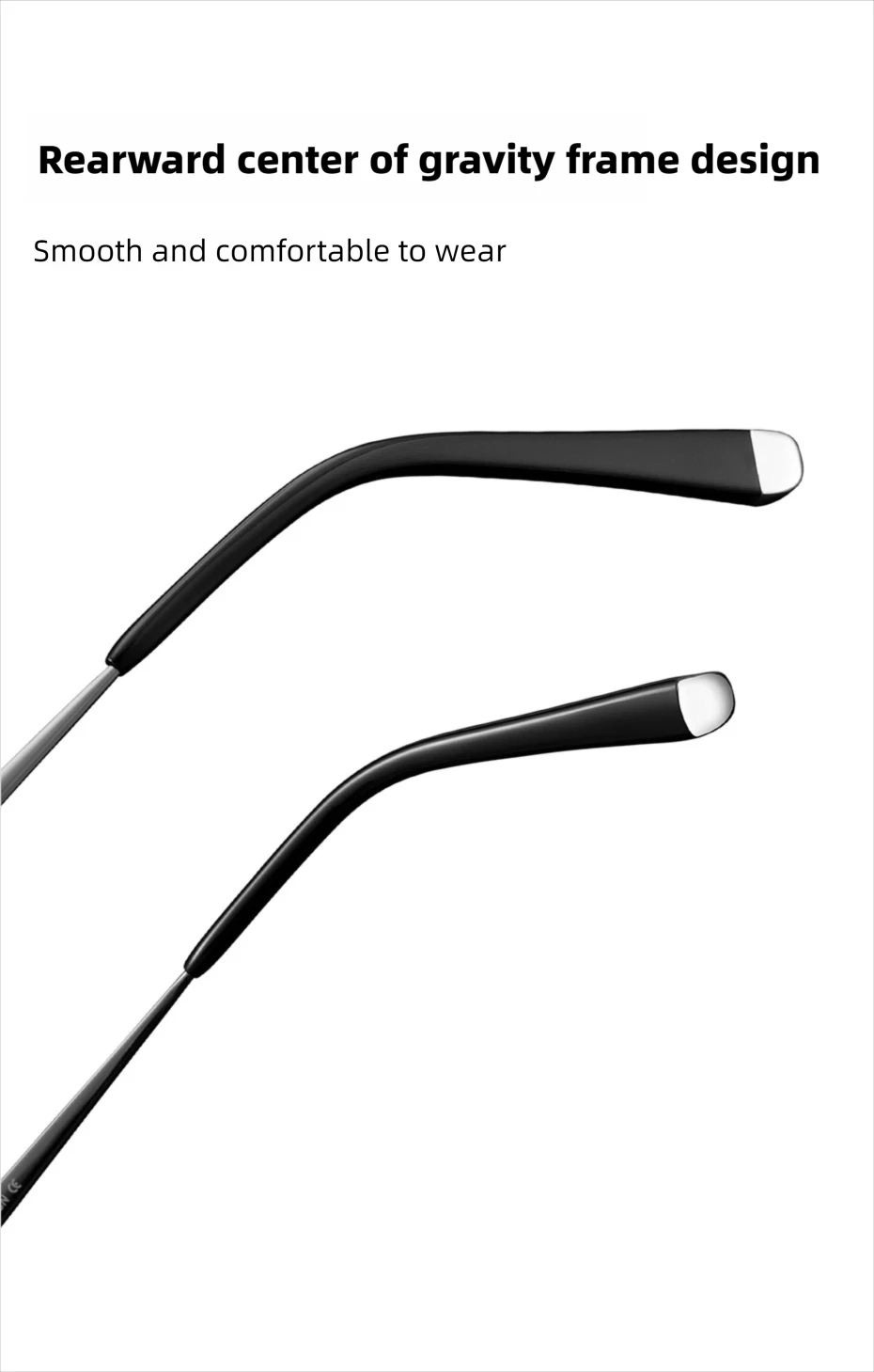 CAPONI Randlose männer Sonnenbrille Polarisierte Photochrome UV400 Outdoor Fahren Sonnenbrille Titan Legierung Mode Brillen BS22003 – Detail 15