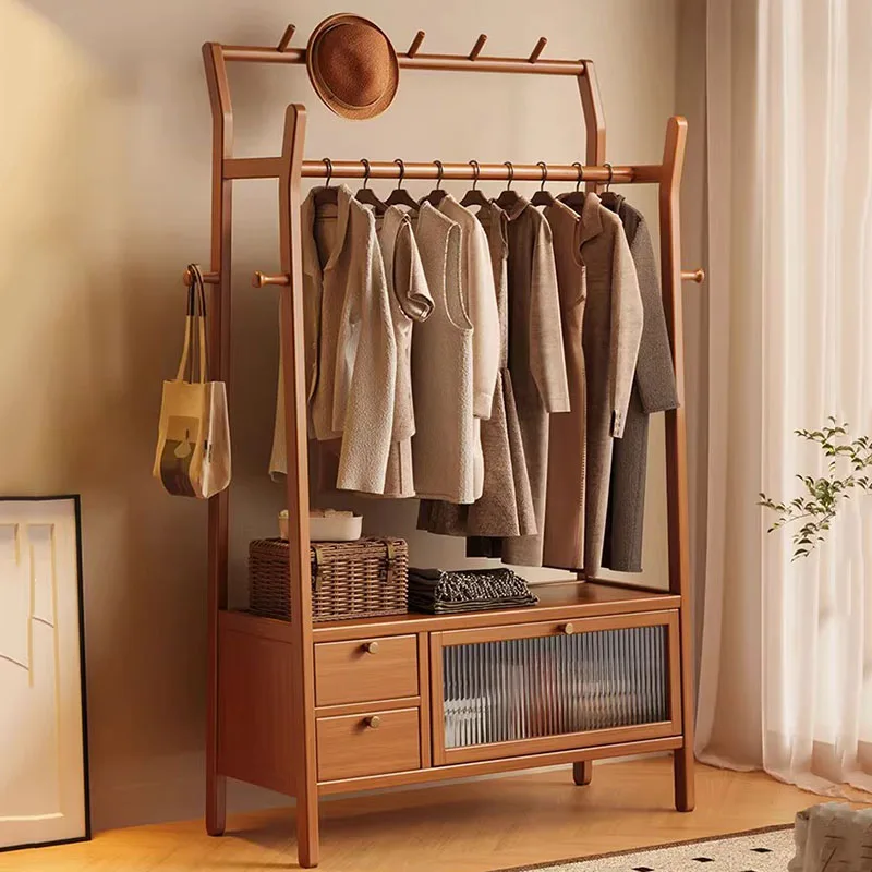 

Display Modern Coat Racks Floor Bedroom Hanging Garment Standing Luxury Coat Racks Clothes Perchero Entrance Hall Furniture