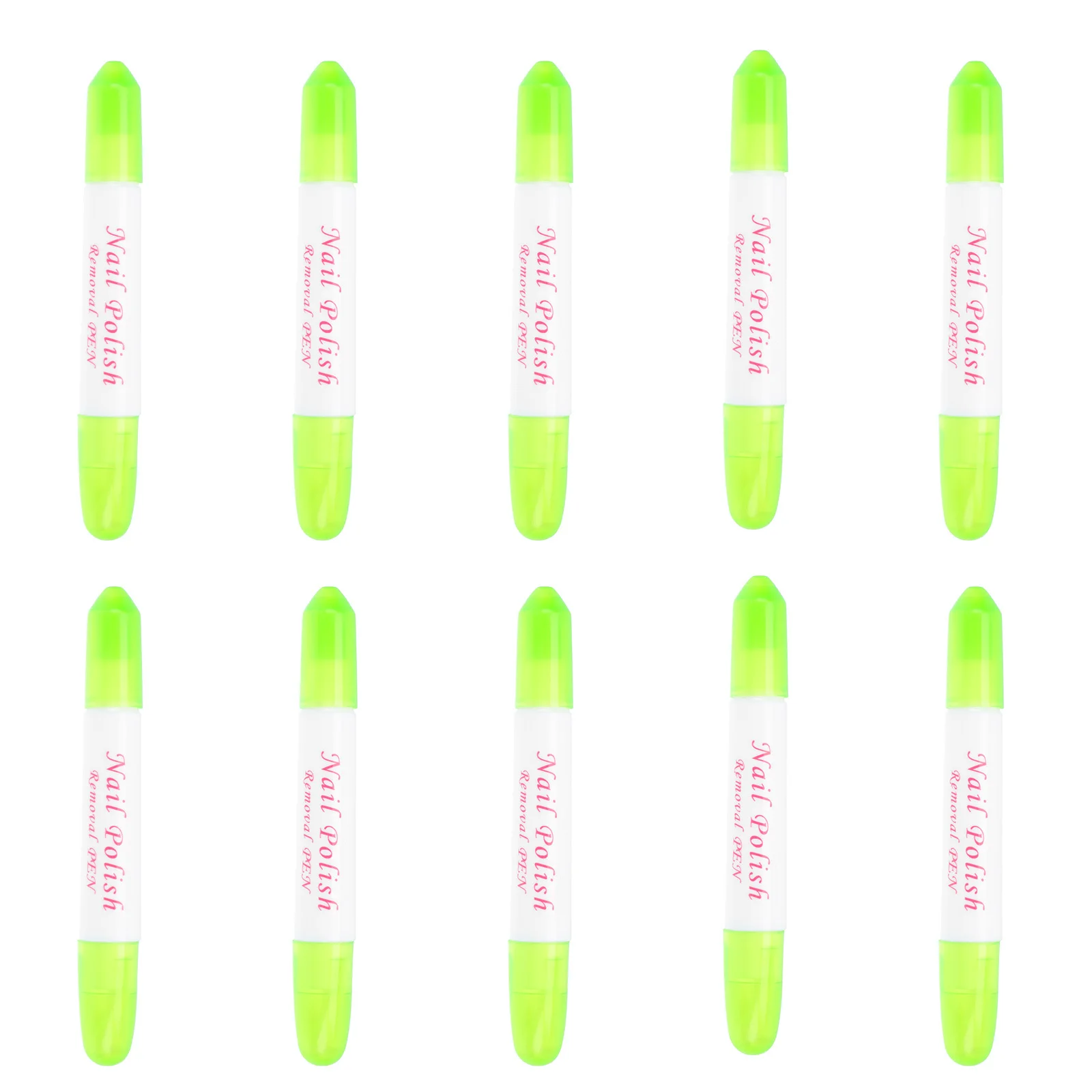 10pcs Nail Remover Pen Portable Manicure Tool For Enamel Manicure Pen Correction Nail Art Supply