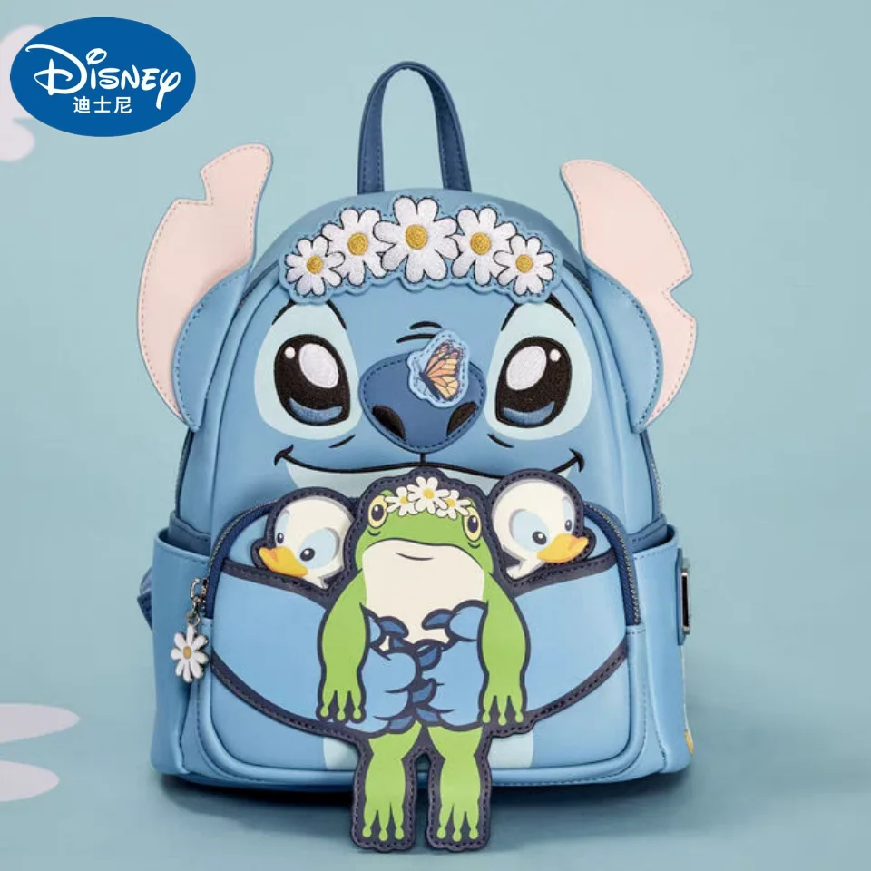 

New Loungefly Disney StarCraft Baby Spring Edition Stitch Mini Backpack Outdoor Daisy Accessories Gift