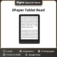 BIGME READ portable ebook reader 6'' e-paper electronic reader Android open system support Google Play Kindle APP ereader tablet