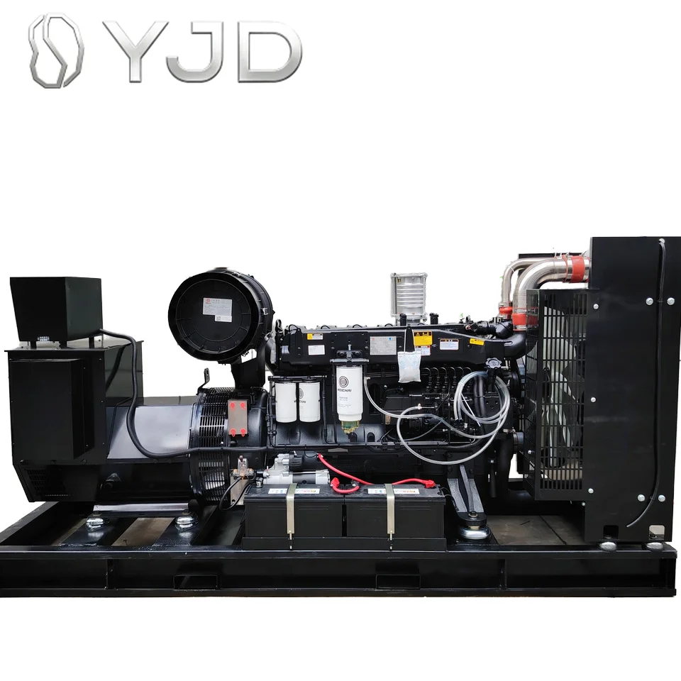 Weichai 200 kW Open Frame Diesel Generator Set High-Power Fully Automatic 380v 1800 Rpm Speed