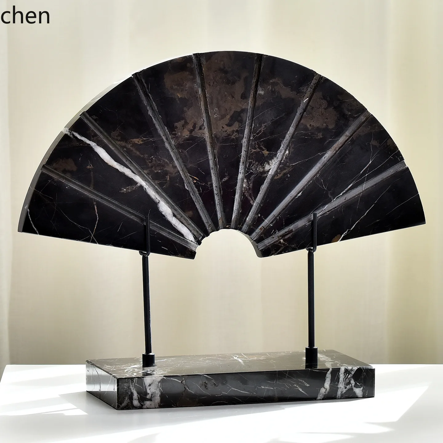 Cz modern marble living room entryway cabinet aisle sales office homestay model room ornaments and decorations